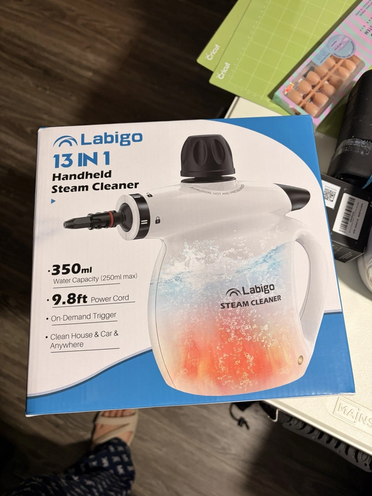 Labigo Handheld Steam Cleaner Handheld Steamer for Cleaning
