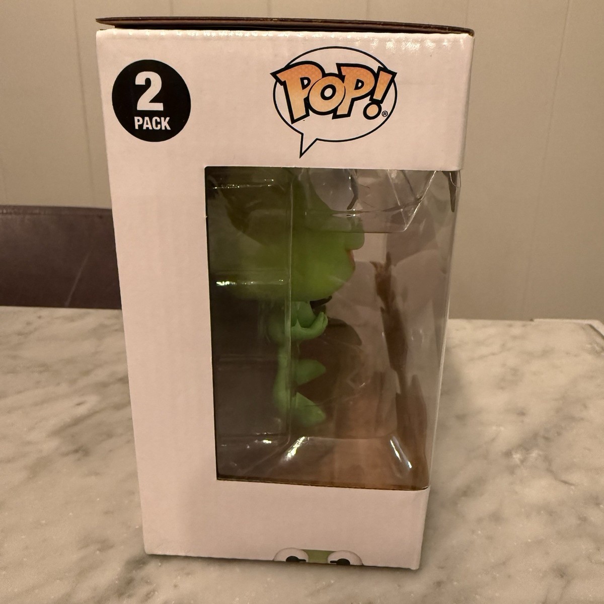 Funko Pop 2 Pack The Muppets- Kermit & Constantine- Hot Topic 