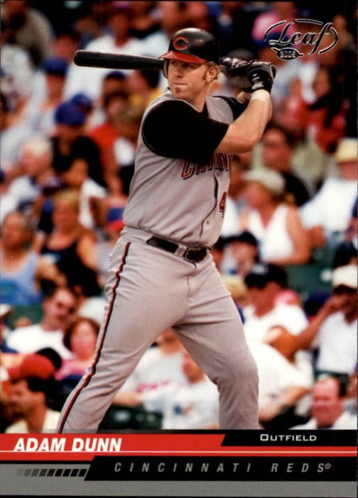 2005 Leaf #53 Adam Dunn - BB