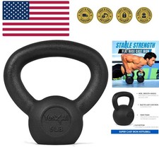 Cast Iron Kettlebell, Strength Training Kettlebells 5-80 Lb 5,10,15,20,25,30,...