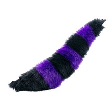Pawstar Full Stripey Fox Tail - furry partial fursuit costume cosplay