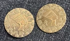 2 ANCIENT EGYPT'S QUEEN NEFERTITI 1/10 oz 999 SILVER ROUNDs