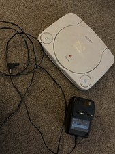 Sony PlayStation PS1 Slim Console with Power Cable Tested and Working