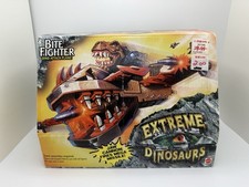 NIB! SEALED EXTREME DINOSAURS 1997 BITE FIGHTER ATTACK PLANE Mattel