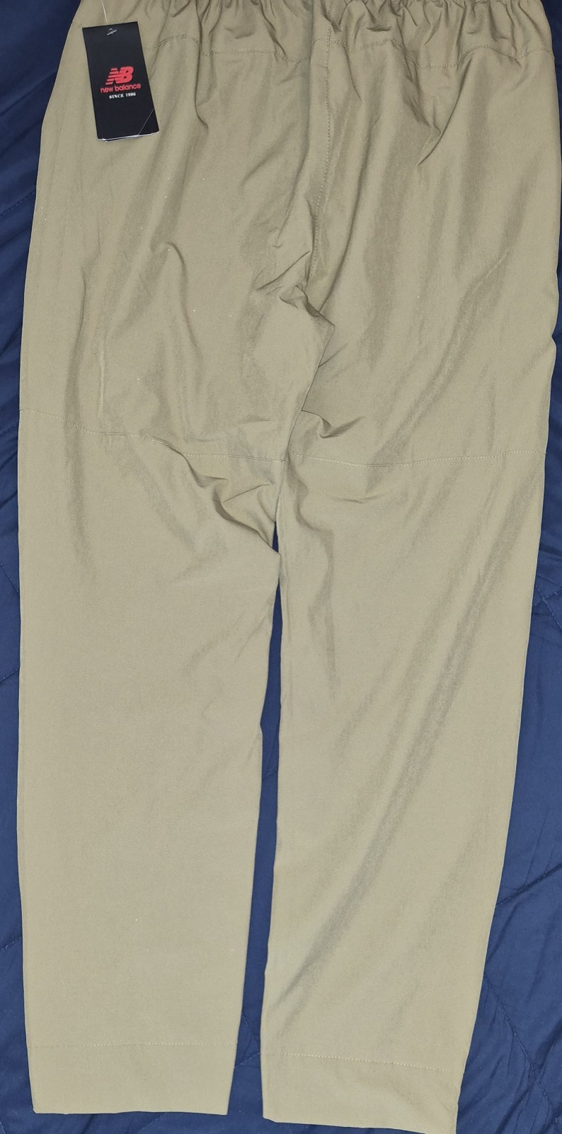 New Balance All Motion Mesh Lined Mens Size L Track/Jogger Pants Beige/Grey thumbnail 5