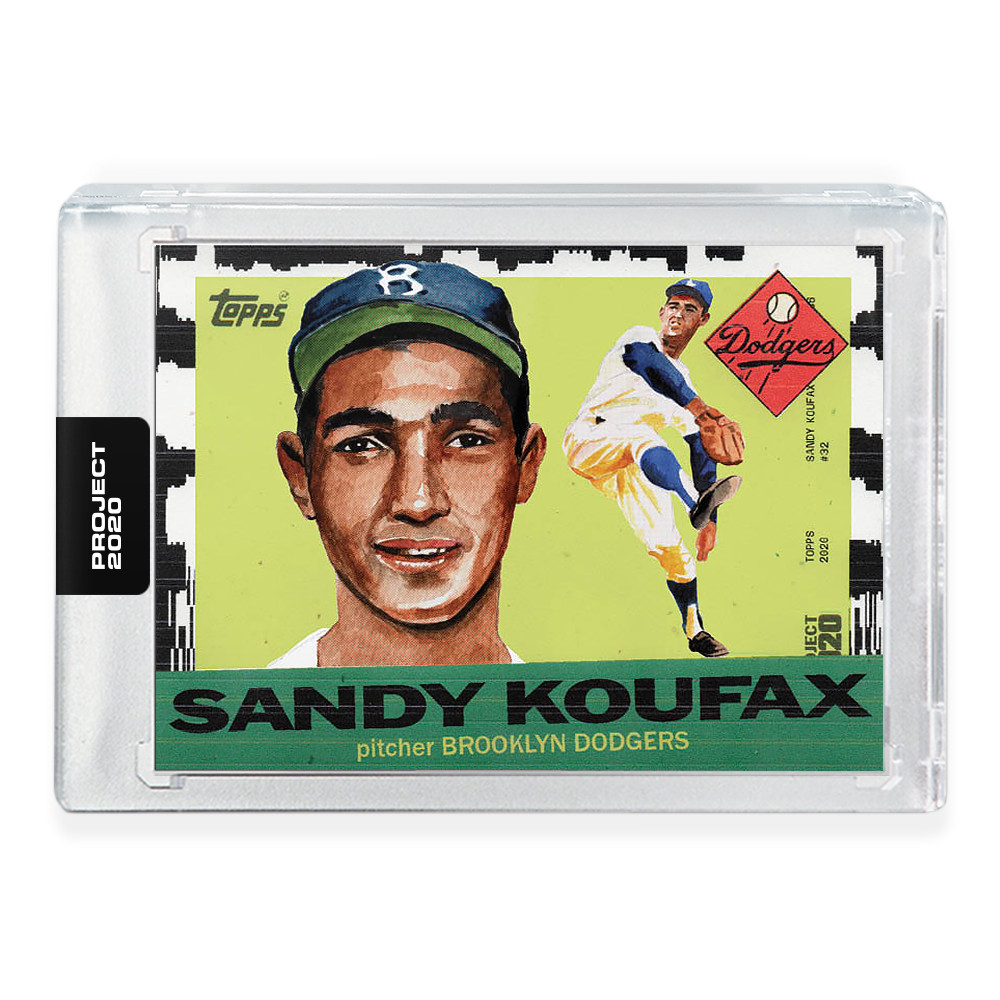 Topps PROJECT 2020 Card 2 Sandy Koufax by Jacob Rochester - PR: 1135