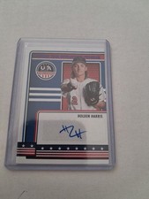 2023 Panini Stars & Stripes USA Baseball Holden Harris National Team Auto