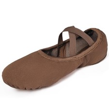 Ballet Shoes for Women Highly Stretch Canvas Dance Split Sole Dance Shoes for...