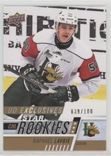 2017-18 Upper Deck CHL Star Rookies Exclusives 39/100 Raphael Lavoie #322 i9i