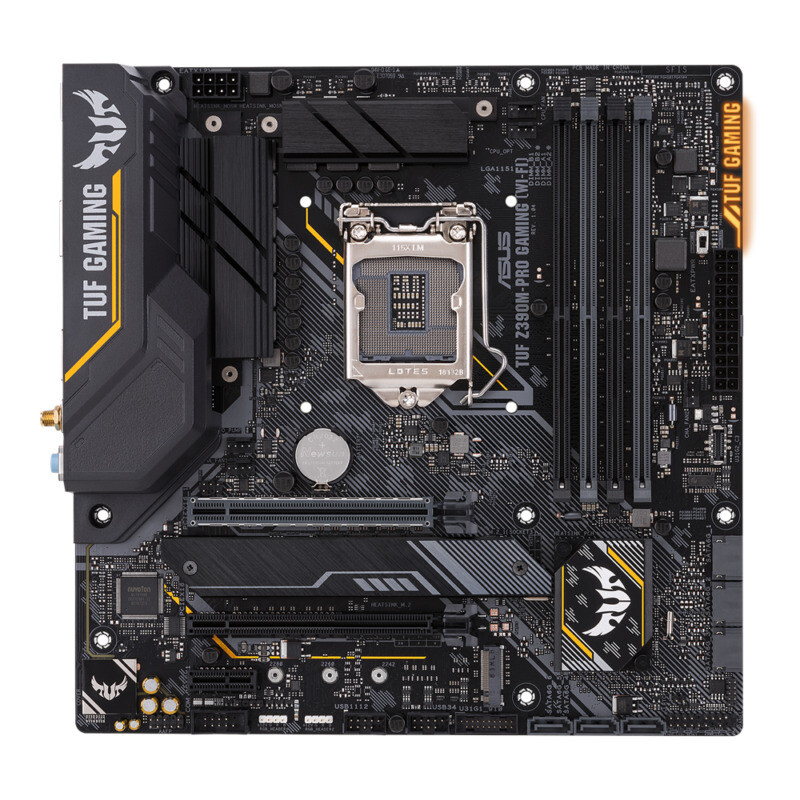 ASUS TUF Z390M-PRO GAMING WiFi Intel Z390 mATX Motherboard LGA 1151 DDR4 M.2