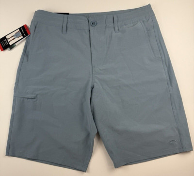 O'NEILL Shorts Men's 34 NWT Hybrid 4-Way Stretch Crossover Blue Heaven Color