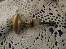 ancien bronze ameublement laiton petite poignée de meuble ou porte 