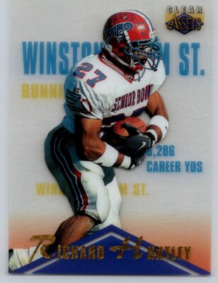 1996 Classic Clear Assets #46 Richard Huntley