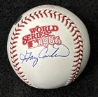 Gary Carter SIGNED AUTOGRAPH 1986 World Series Baseball STEINER MLB Auth BEAUTY