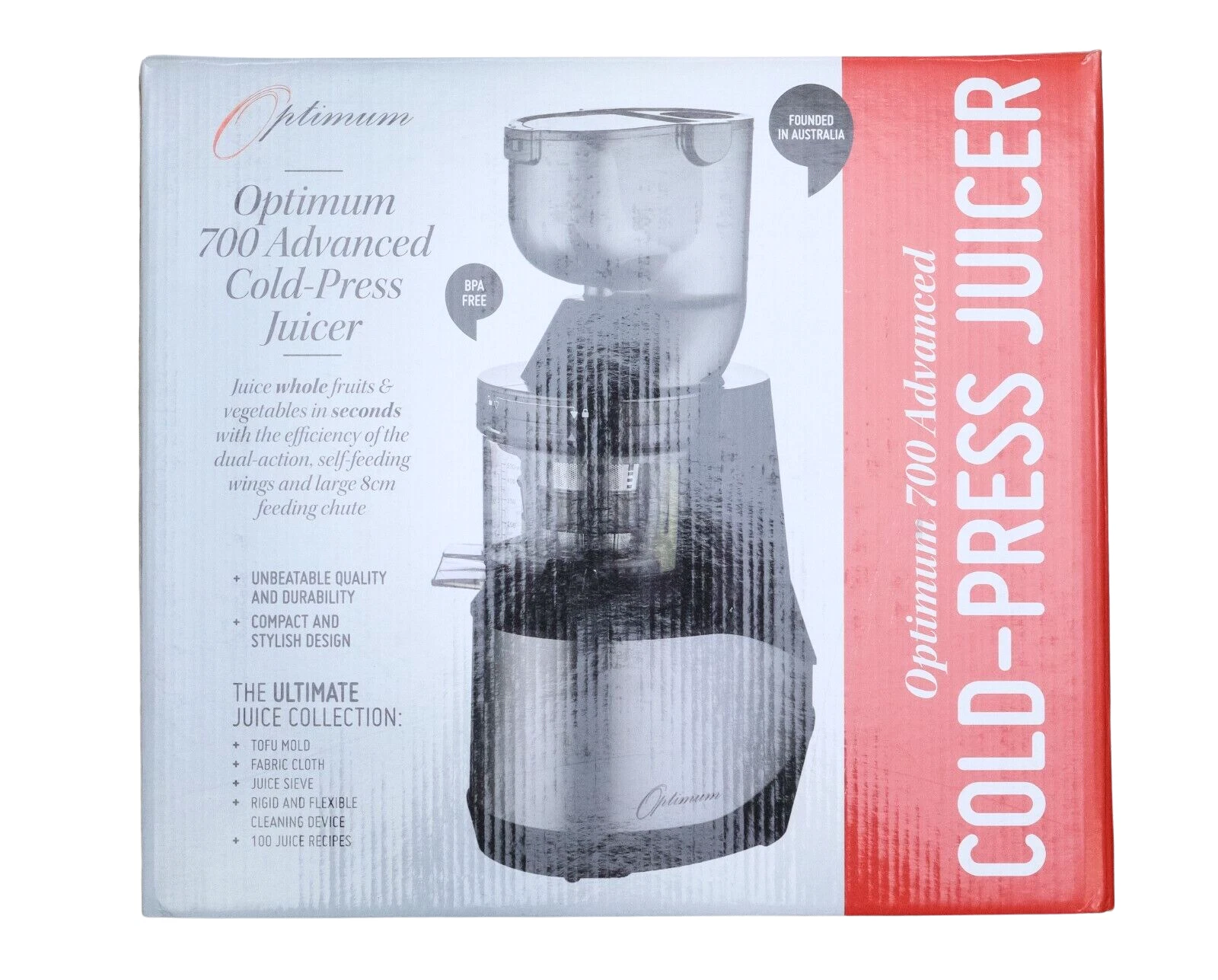 Optimum 700 Advanced Cold-Press Juicer