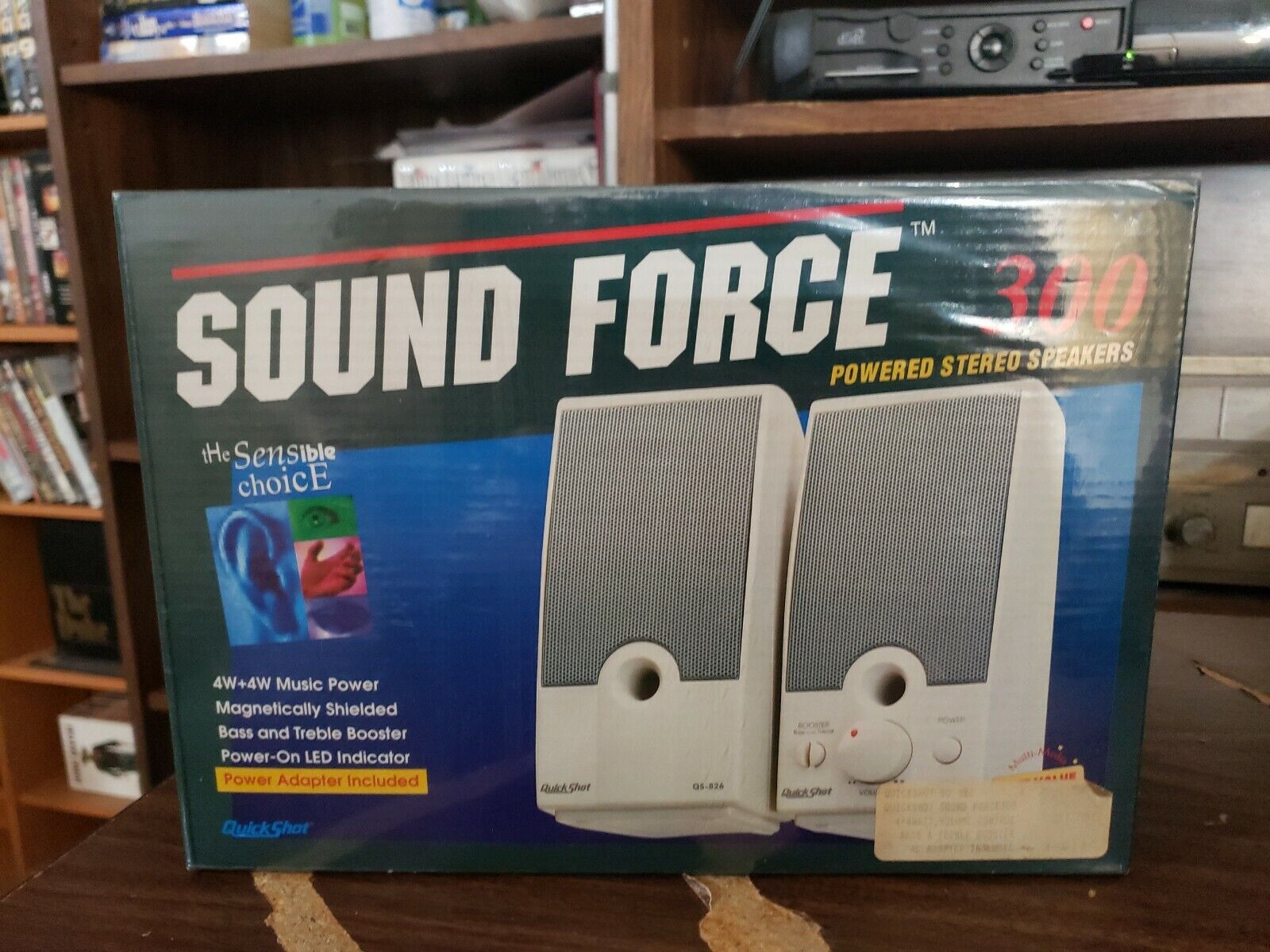 Sound Force 300 Powered Stereo Speakers BRAND NEW