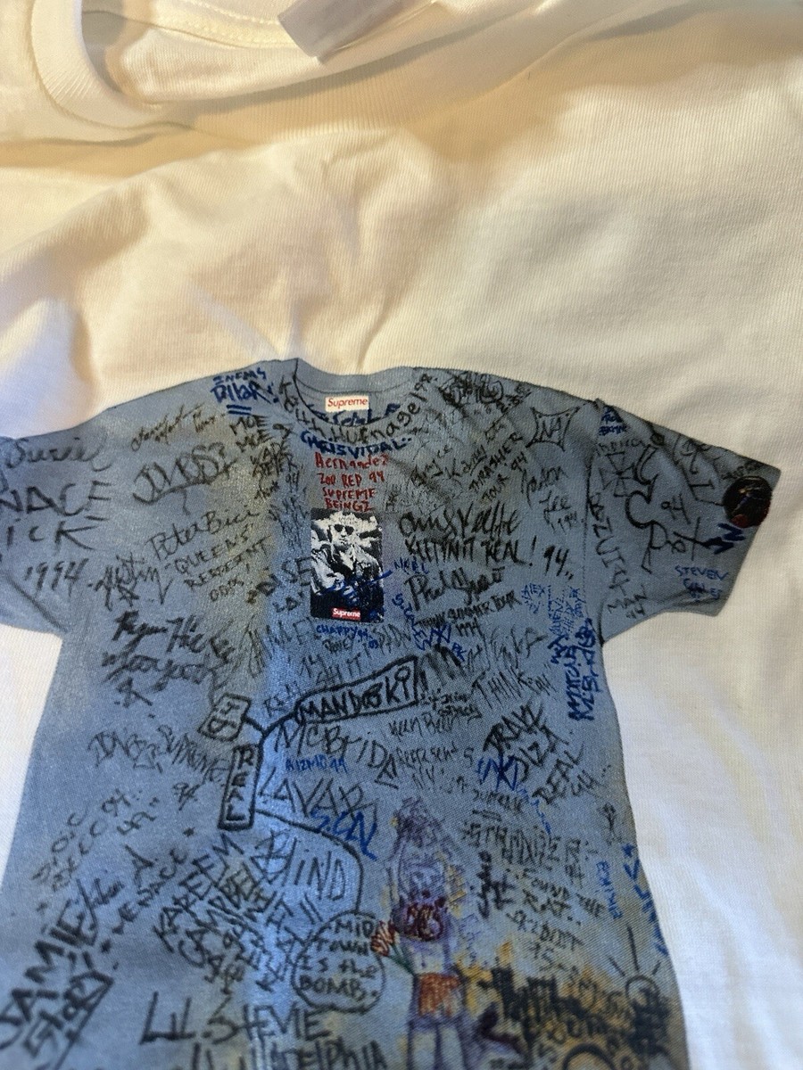 Supreme 30th Anniversary First Tee white Supreme 30th Anniversary
