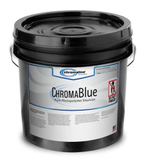 CHROMALINE SAATI ULANO KIWO CCI NAZDAR Chromaline Chromablue Photopolymer Pre Sensitized Emulsion, Gallon