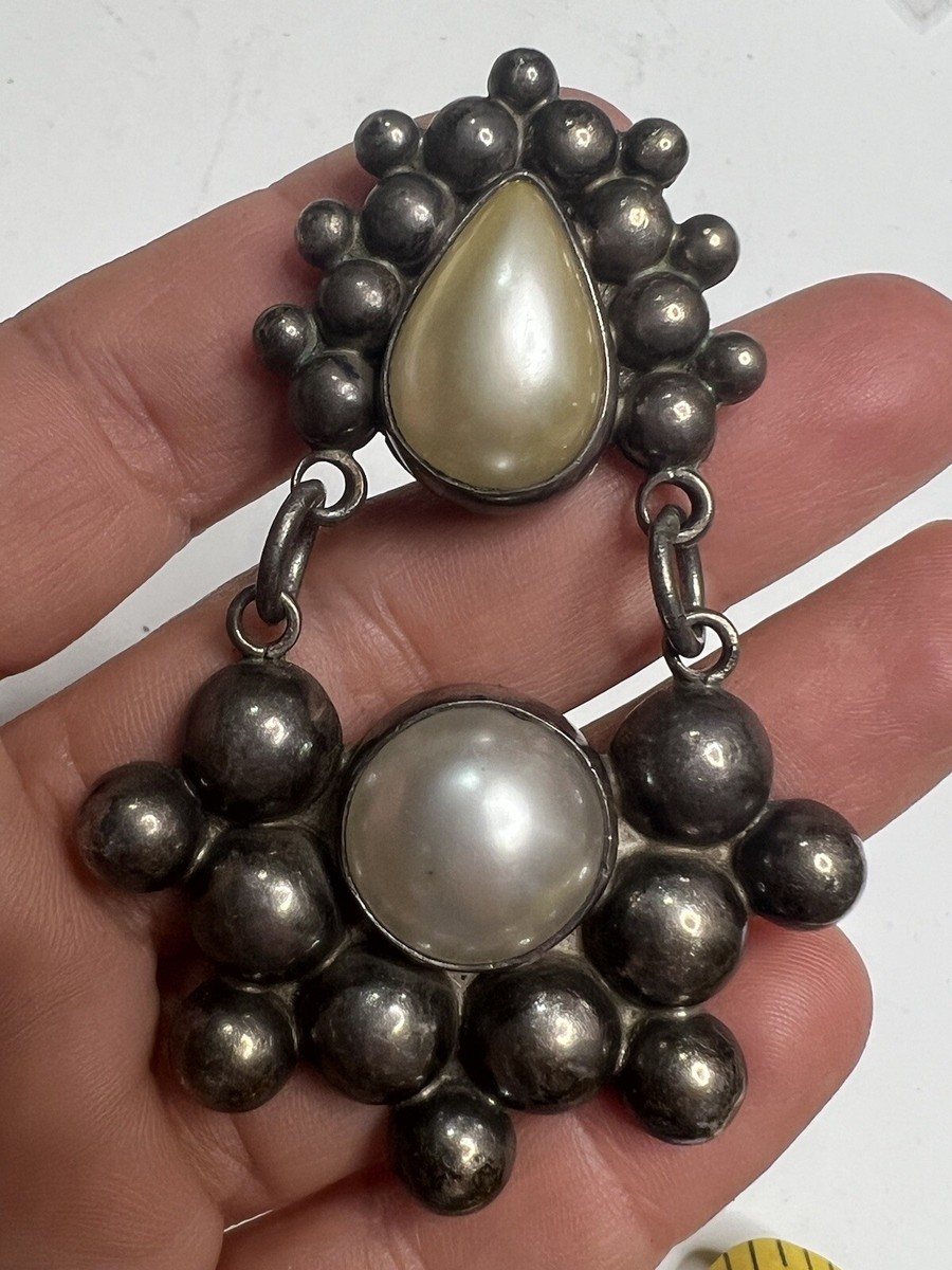 セルロイドバングル② ヴィンテージ Vintage Carsi TC-57 Bubble Link Mexico Sterling Silver