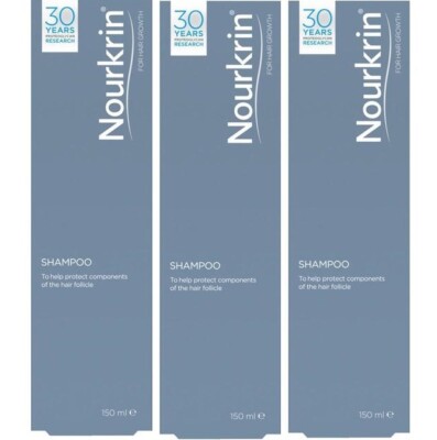 Nourkrin Shampoo zur Behandlung von Haarausfall (3er Pack)