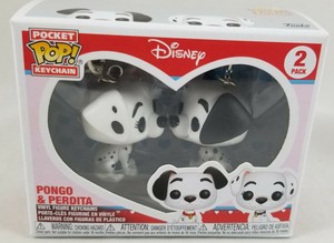Funko Disney 101 Dalmatians Pocket Pop! Pongo & Perdita Vinyl Key Chain Set 2PK 889698363716 | eBay