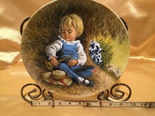 Reco Little Boy Blue Collector Plate by John McClelland 1980 Mother Goose