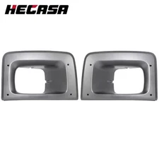 Headlight Bezel Trim Set For Chevy Chevrolet C7500 Kodiak C8500 GMC C6500 03-09