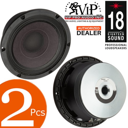 2pcs 18 Sound / Eighteen Sound 8M400F 8 