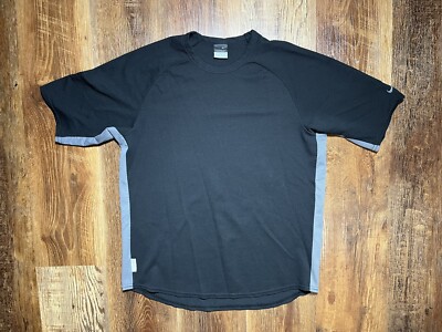 トップス 00s nike sphere dry technical shirt y2k Vintage Y2K 2000s Nike DriFit Shirt Mens XL Black