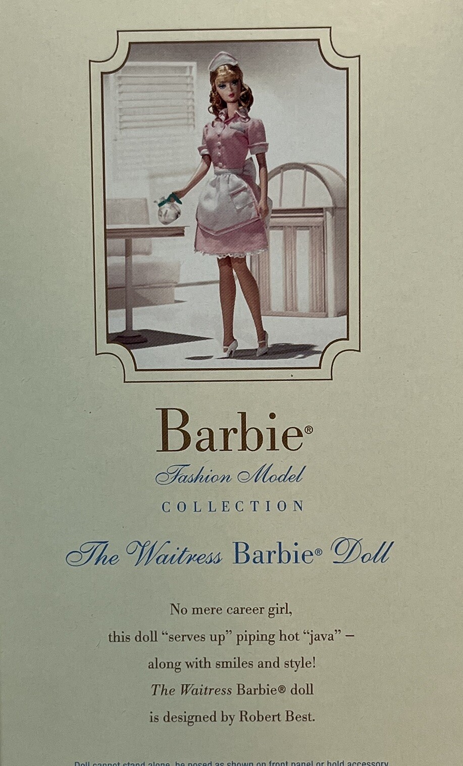 Barbie Silkstone Fashion Model – The Nurse 2005 – Robert Best – J4523 – Gold Label – NRFB