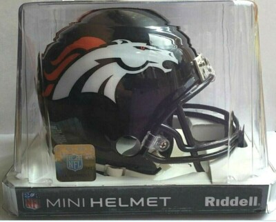 NFL DENVER BRONCOS Riddell VSR4 Mini Helm