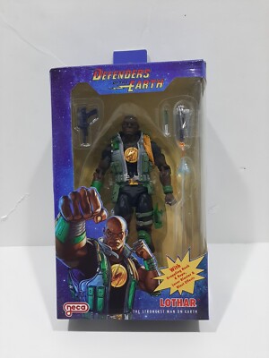 NECA Flash Gordon Defenders of The Earth King Features LOTHAR 7'' Action Figure