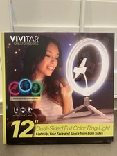 Vivitar Creator Series 12  Dual-Sided Full Color Light Ring 