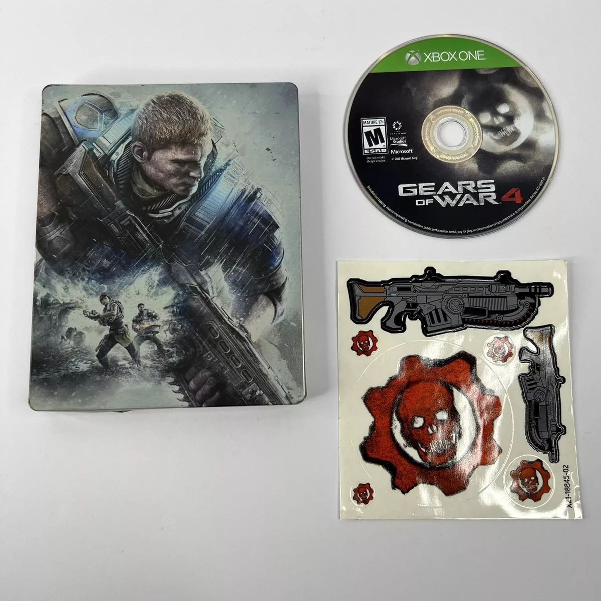 Gears of War 4: Ultimate Edition Xbox One steelbook Brand new and sealed  889842118698