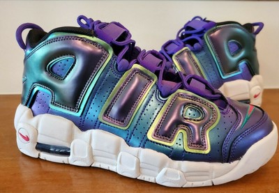 nike air more uptempo iridescent purple