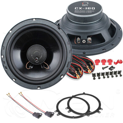DIETZ AUTO LAUTSPRECHER für AUDI A4 B5 / 8D + Avant 1994-2001 Heck Hinten #BC53