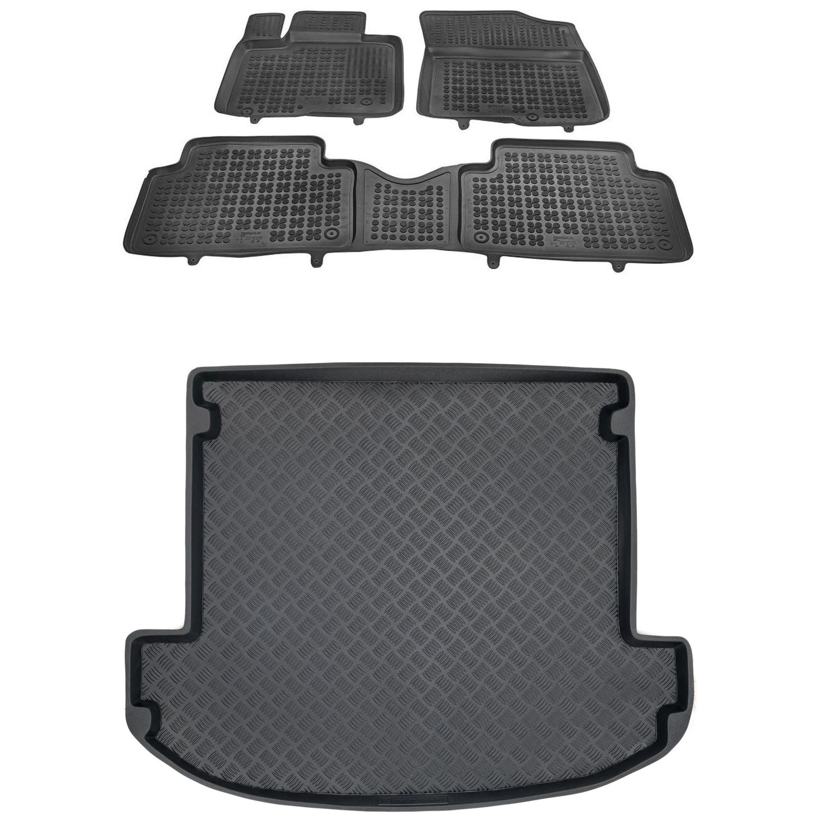 Tapis de coffre en PE pour Kia SORENTO IV idéal pour les sorties
