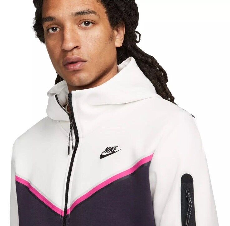 Sz XXL Nike Sportswear Tech Fleece Full-Zip Hoodie Purple Sz XXL Nike Sportswear Tech Fleece Full-Zip Hoodie Purple