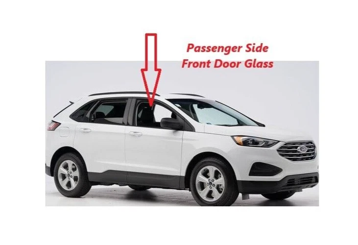 Fits 2015-2024 Ford Edge Passenger Side Right Front Door Glass Window Foto 2 de 2