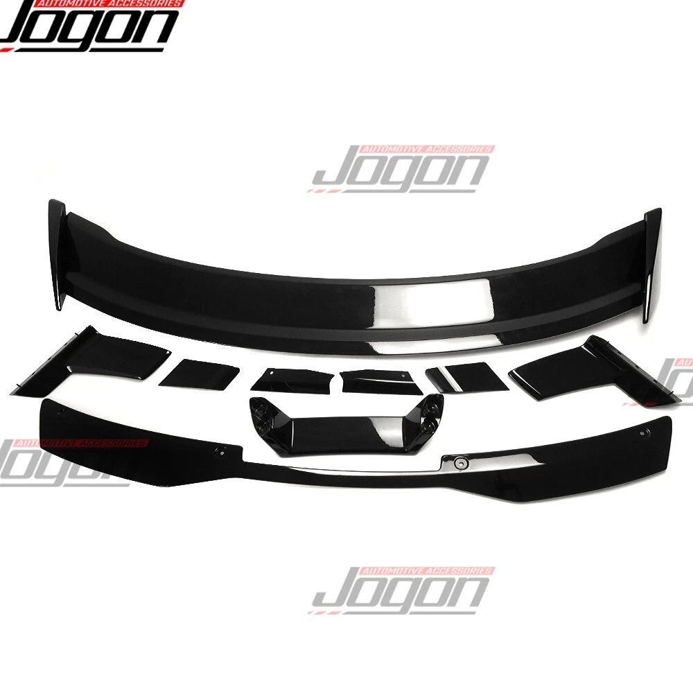 For Ford Mustang S650 Dark Horse GT 2024+ Rear HP Spoiler W/Gurney Flap Spiltter - Picture 6 of 10