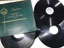 Beethoven Septet E Flat Major Pro Musica Chamber France POLYDOR Vox 4 x 12" LP