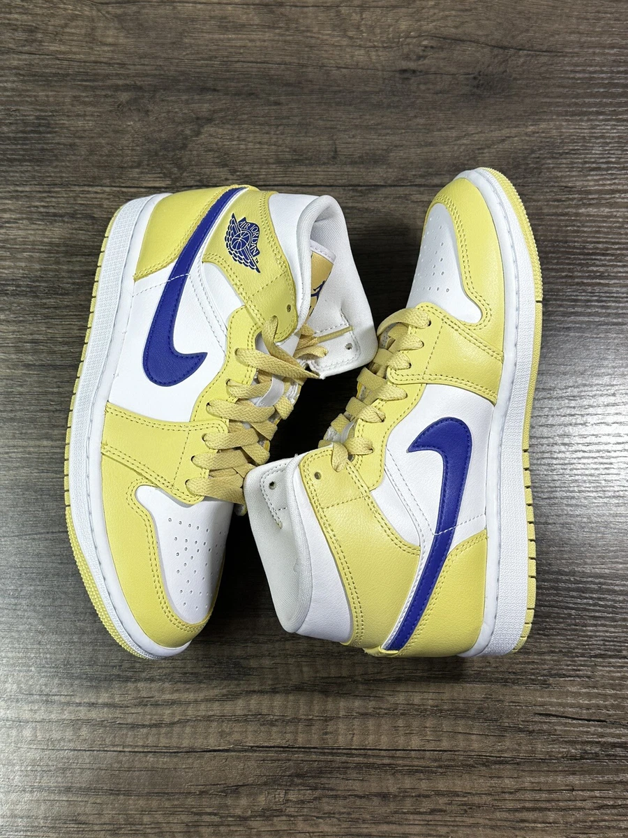 Nike Air Jordan 1 Mid “Lemon Wash” (BQ6472-701) Womens size 9