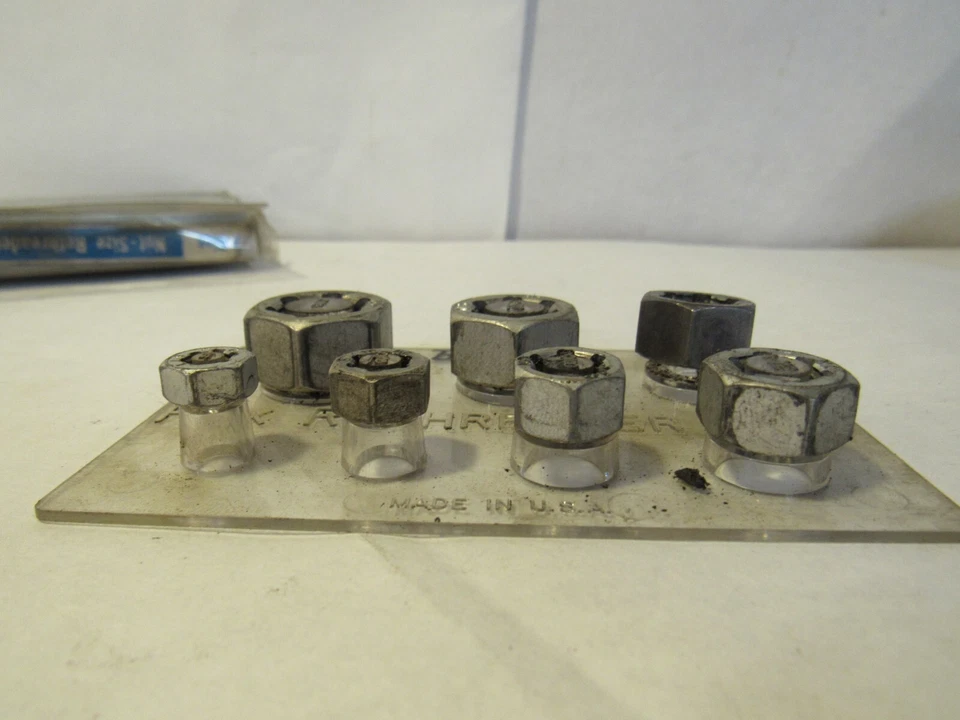 Blue Point Snap On 六角螺母尺寸模具 ReThreader 粗螺纹 1/4"-5/8" i66KD — 第 2/4 张图片