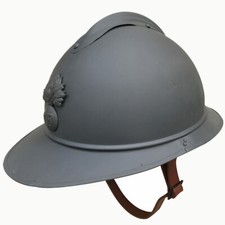 WWI WW1 French Army M1915 Helmet Steel