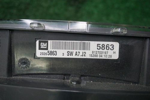 2013 14 15 16 17 CHEVROLET EQUINOX Speedometer Gauge Cluster OEM 23265863 76K M - Picture 5 of 5