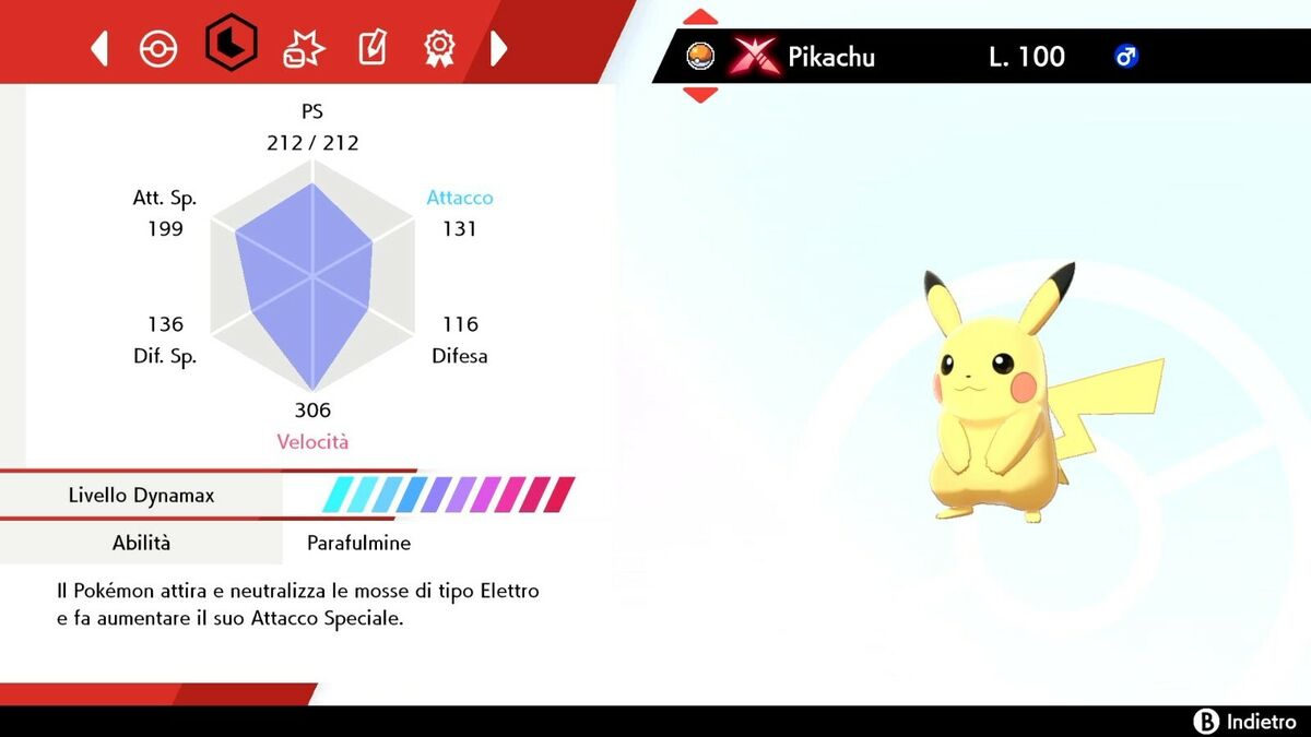 Pokemon Sword and Shield Shiny Gigantamax Pikachu 6IV-EV Trained