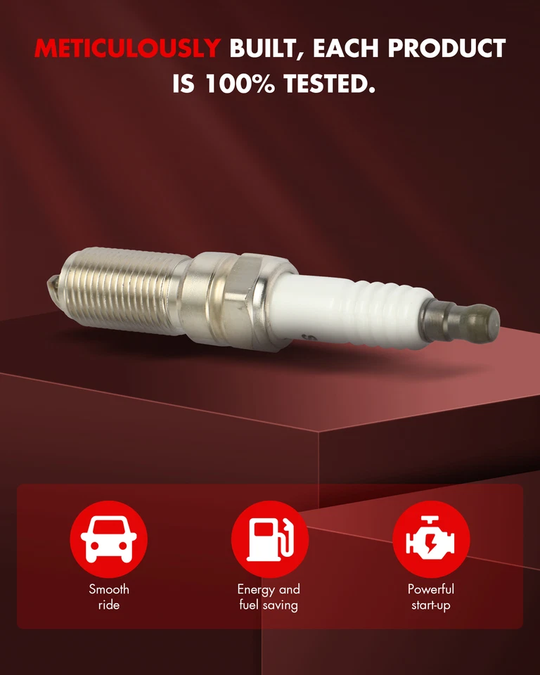 Juego de 6 bujías de iridio para Ford Police Interceptor 2013-2019 sedán 3,5 L V6 Foto 2 de 4