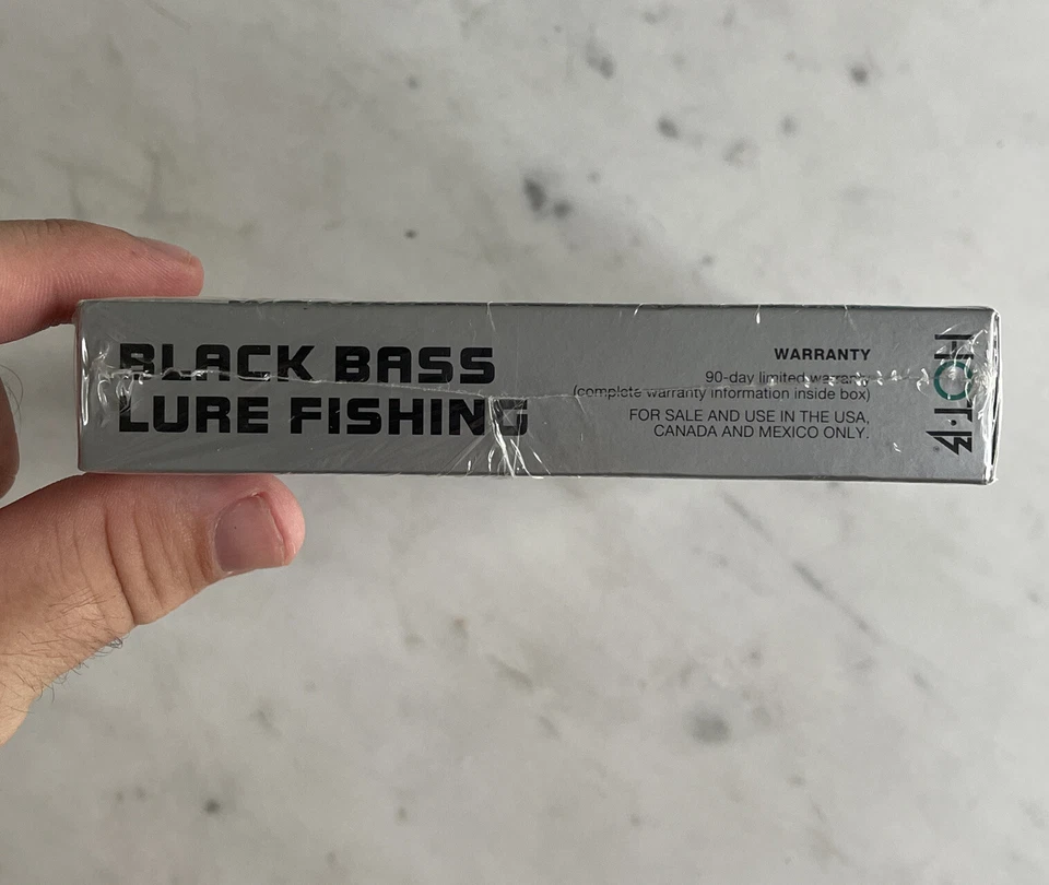 NEW Black Bass: Lure Fishing (Nintendo Game Boy, 1994) Complete CIB / NIB - RARE - Image 4 of 4