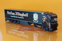 "Herpa 317542 Scania Cs 20 Hd KüHlkoffer-Sz \"Stefan Klingbeil\" 1:87 Neu"
