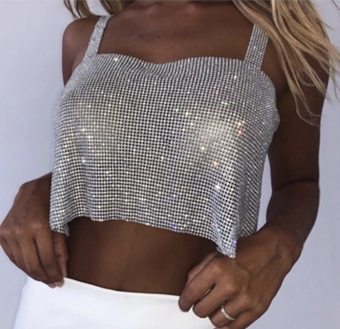 diamond backless top